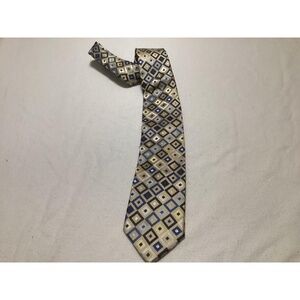 Peacock hand made silk tie fantastic colors and pattern for professionals